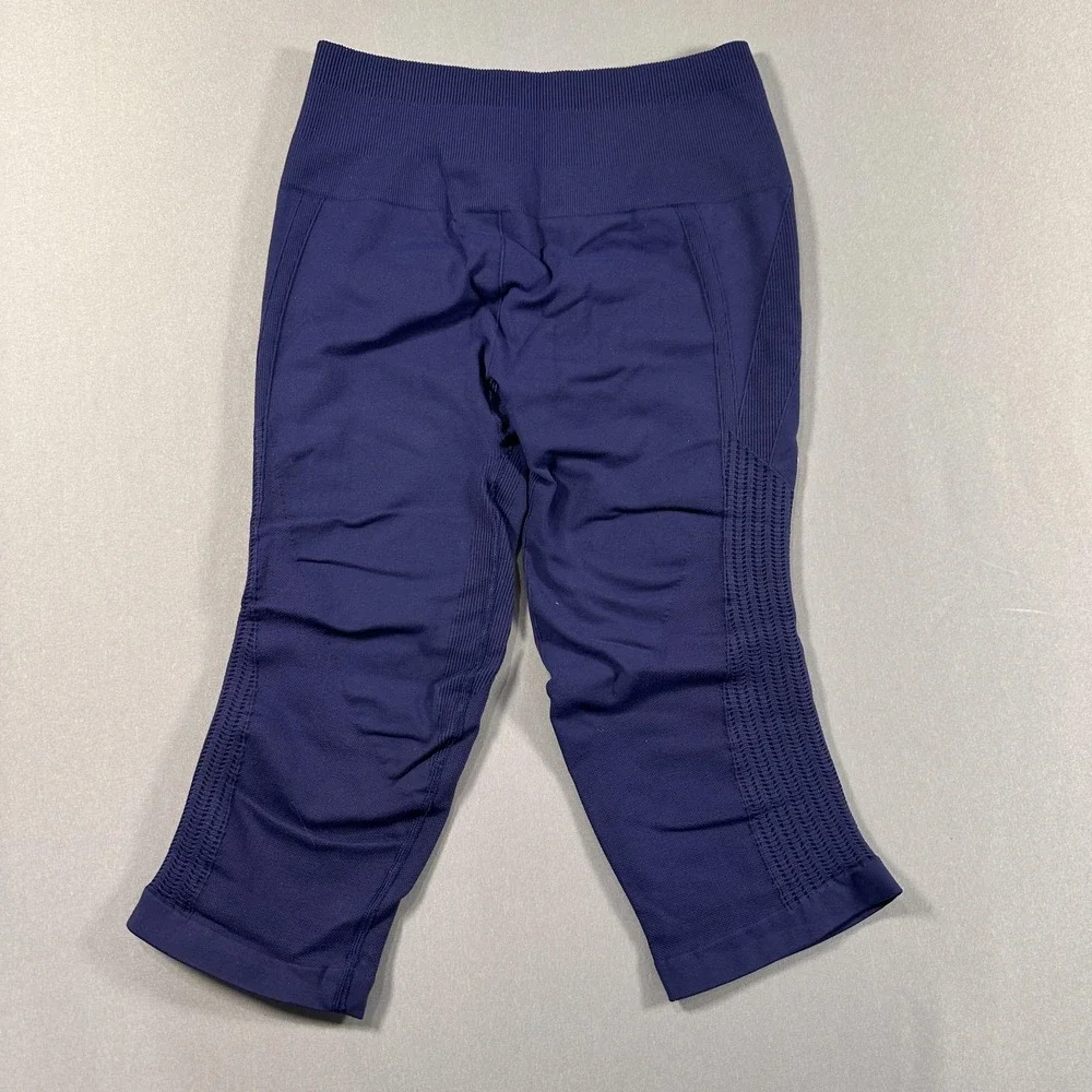 Lululemon Leggings Womens Apx: Small Blue High Rise Capri Yoga Athletic Stretch